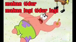 spongebob bahasa indonesia patrick butuh liburan