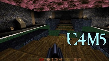 QUAKE | Gameplay Walkthrough Nightmare | E4M5