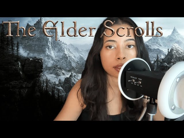 ASMR The Elder Scrolls lore 📜