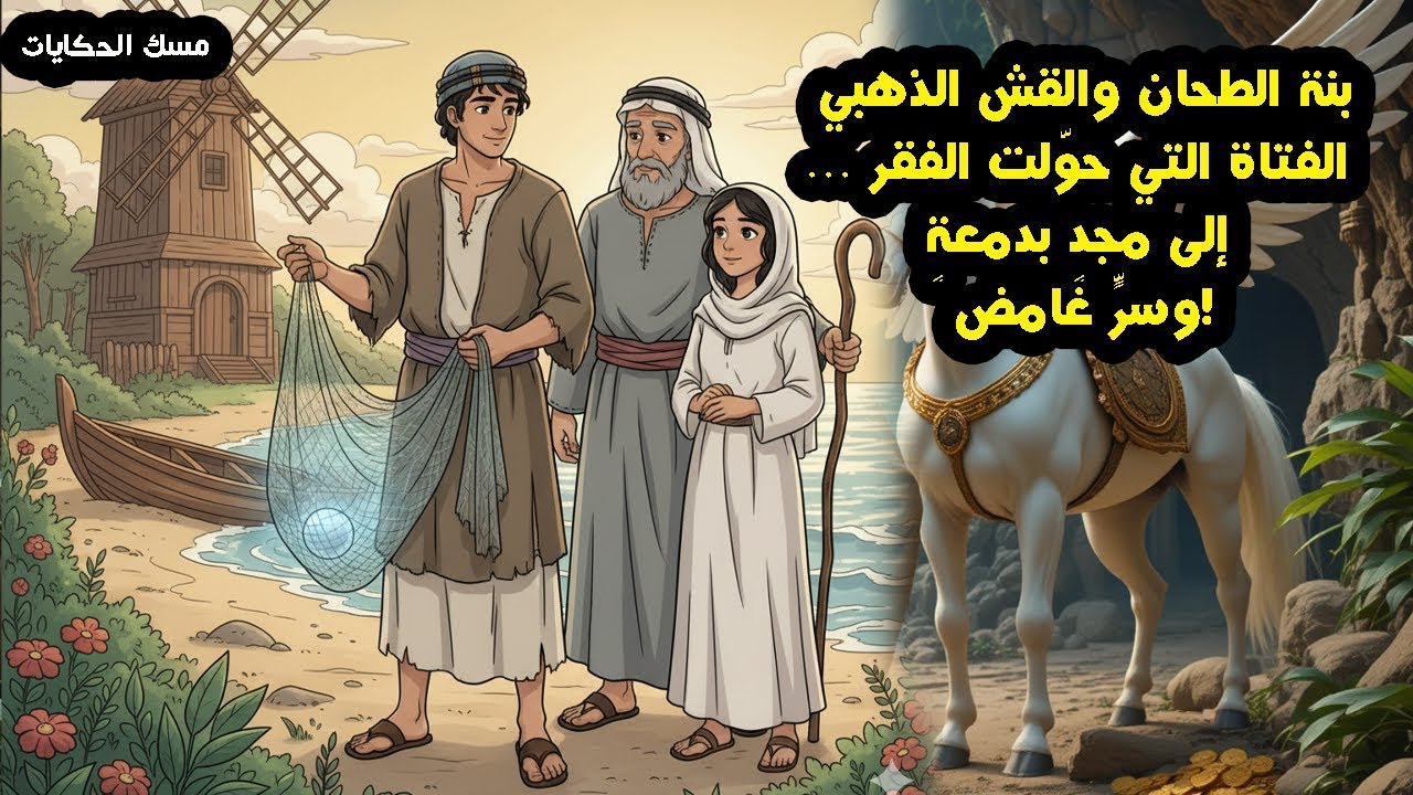 #قصة الصياد الفقير وابنة الطحان.. حكاية الأمل الذي يصنع من القش ذهبًا ومن الدموع لؤلؤًا!