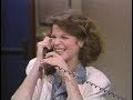 Gilda Radner on Letterman, October 3, 1983