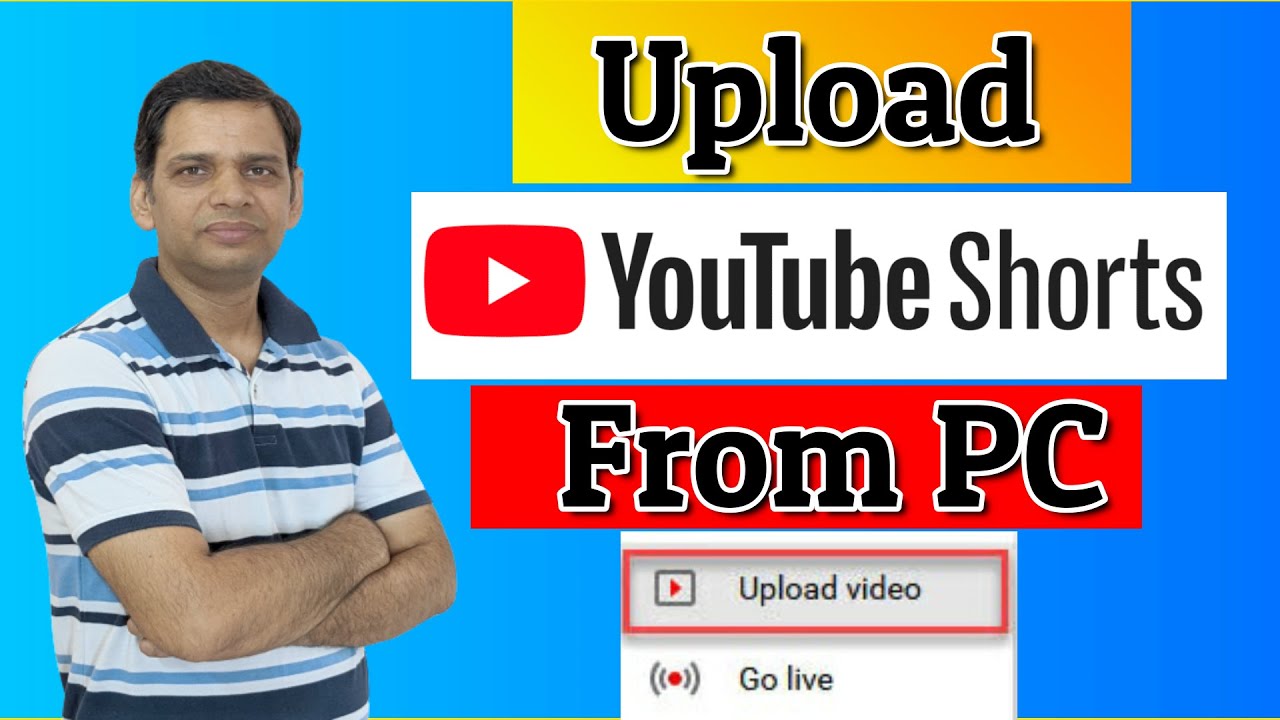 How to Upload YouTube Shorts From PC 