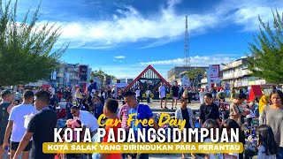 Padangsidimpuan City's Car Free Day Turns Out to Be Fun and Busy