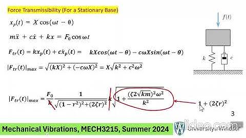 Lecture 9 Mechanical Vibrations MECH3215 S2024