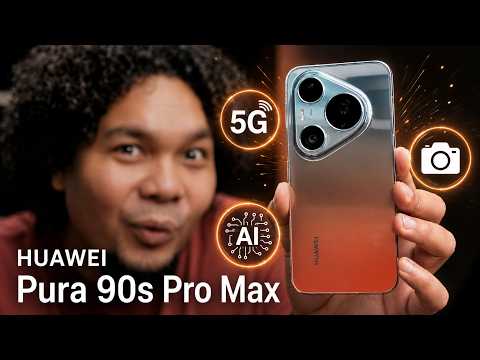 HUAWEI Pura 90s Pro Max: Kamera 200MP, AI Pintar, Ada 5G & Design Vacation Vibe! 🔥