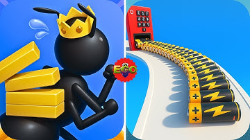 Tiny Run 3D Vs. Battery Run 3D - Epic Gamer’s Odyssey | Max Gameplay Walkthrough #1162