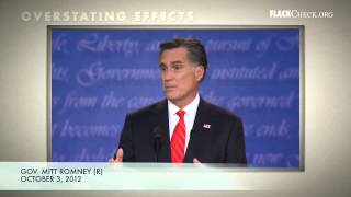 Overstating Effects: Romney on Advisory Board