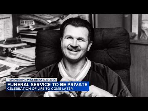 Funeral for Mike Ditka will be private