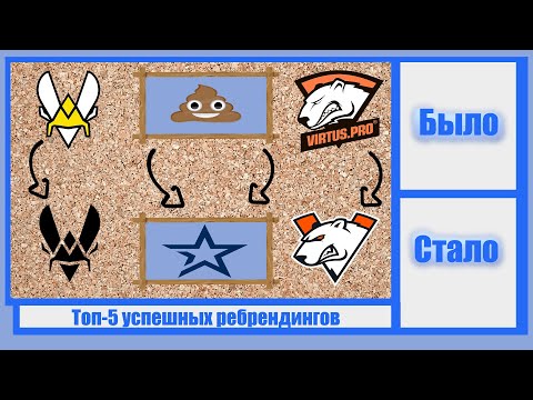 Видео: Топ-5 успешных ребрендингов в CS:GO / CS2