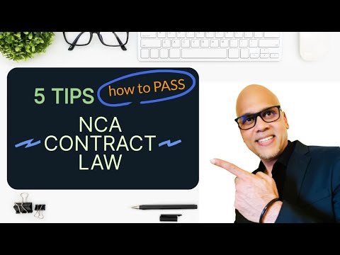 5 TIPS TO PASS NCA CONTRACT LAW