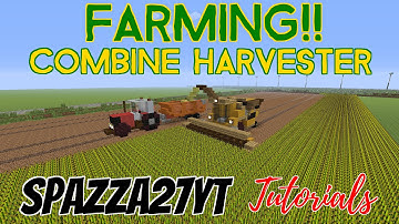 Combine Harvester Minecraft tutorial