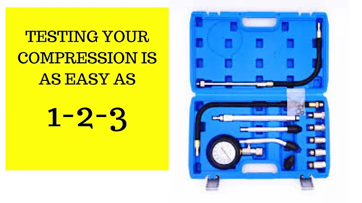 How to do a compression test on your engine QUICK and EASY