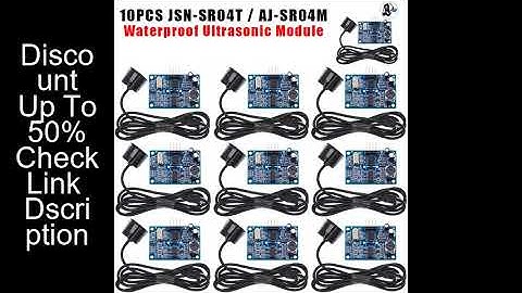 1-10PCS Waterproof Ultrasonic Module JSN-SR04T/AJ-SR04M Water Proof Integrated Distance Measuring Tr