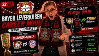 DFB POKAL QUARTER FINALS! Bayer Leverkusen Career: Season 2, Episode 7 screenshot 5