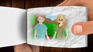 Alex and Steve | Minecraft Anime FlipBook Animation (episode 10)
