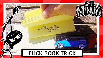 Art Ninja | Flick Book Trick | Animation Tips for Children