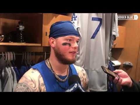 Dodgers interview: Alex Verdugo on approach to draw game-winning walk