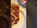 Pepperoni Pizza 🍕#short #shorts #shortsfeed #trending #pizza #pizzalover #food #meatlovers #reels