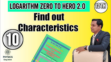 # 10 Find out Characteristic of any number | Logarithm zero to hero 2.0