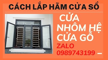 Cách Lắp Chốt Hãm Cửa Chống Gió |  Bản Lề Chống Gió [0989743199]
