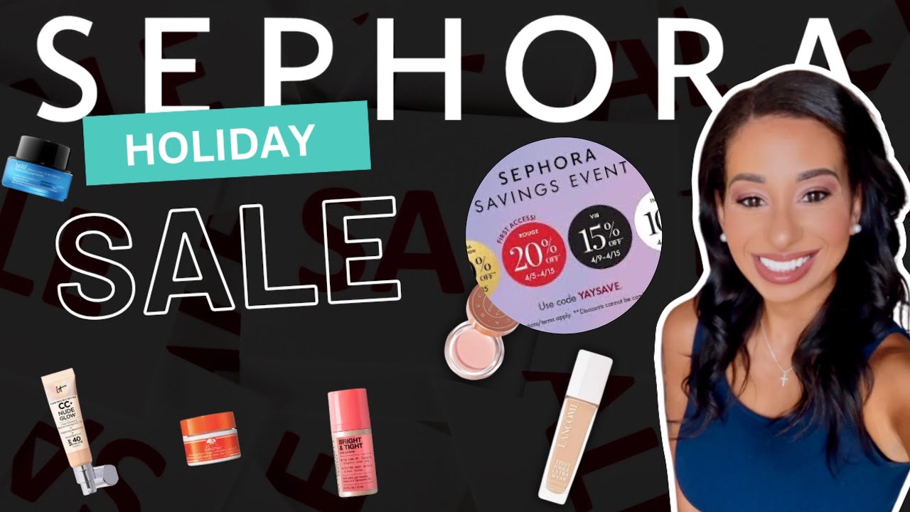 Sephora Holiday Sale 2024 / Best Skincare, Hair care, Makeup & More!
