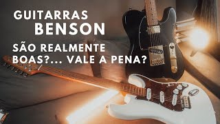 Guitarras Benson testei 2 modelos, presta! | Review Stratocaster e Telecaster