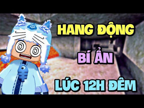 Đột nhập hang động bí ẩn lúc 12h đêm trong Mini World và cái kết | Meowpeo | Foci