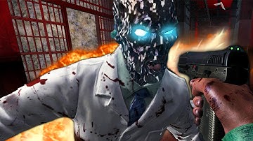 "AMAZING ZOMBIES MAP!" - Call of Duty Zombies "DIXMOR ASYLUM" Custom Map #1