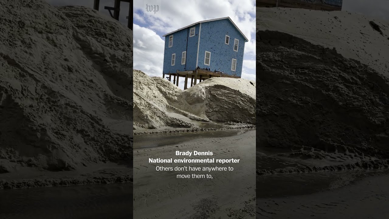 N C Beach Homes Are Eroding Into The Ocean