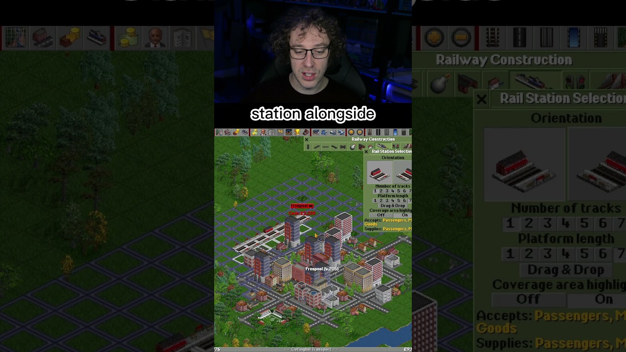 OpenTTD - Use Long Stations 