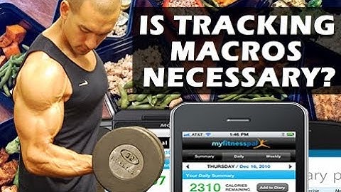 Is Tracking Macros Necessary To Build A Great Physique?
