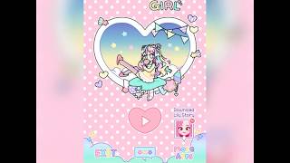 TUTORIAL KARAKTER KAWAI Dengan Handpone Sangat MUDAH/CARA MEMBUAT KARAKTER DIAPLIKASI PASTEL GIRL screenshot 1