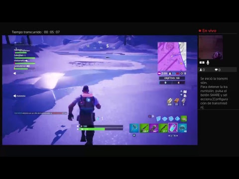 fortnite account Transmisión de PS4 en vivo de nabinchi