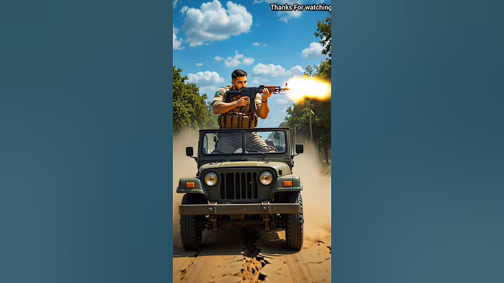 "The militant who attacks the Pakistani checkpoint."😲😱#army #ai #cartton #viralvideo