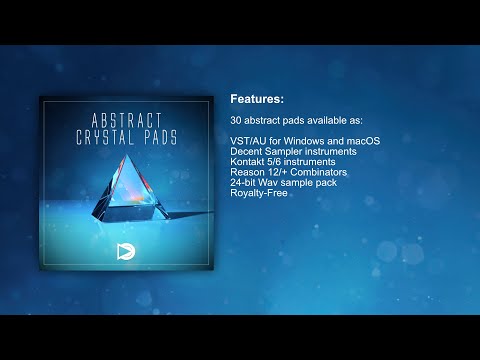 Abstract Crystal Pads Free VST AU virtual instrument