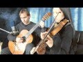 Canon in D by Johann Pachelbel for Violin and Guitar - live wedding ceremony music in Toronto