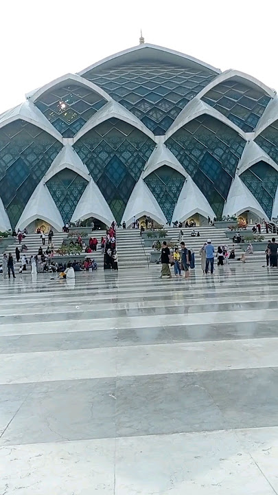 Beginilah Indah, Megah Dan Mewahnya Masjid Raya Al Jabbar Bandung, Masjid Iconnya Jawa Barat