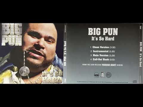 Big Pun (2. IT'S SO HARD - INSTRUMENTAL VERSION)(RADIO PROMO CD SINGLE) FAT JOE Terror Squad