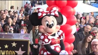 Hollywood: Minnie receives a star on the Walk of Fame