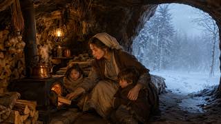 Abandoned With Two Kids—She Turned a Cave Into a Home Before the Blizzard Hit