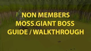 OSRS Moss Giant Boss Guide (Bryophyta) -