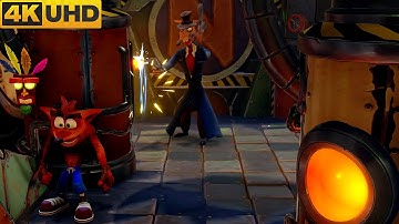 Crash Bandicoot 1 - N. Sane Trilogy (Cortex Power) [4K 60FPS].