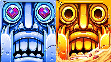 Temple Run 2 Frozen Shadows VS Sky Summit || Android Gameplay