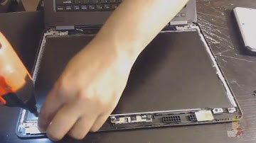 Dell Latitude E5540 Laptop LCD Screen Removal Disassembly Guide