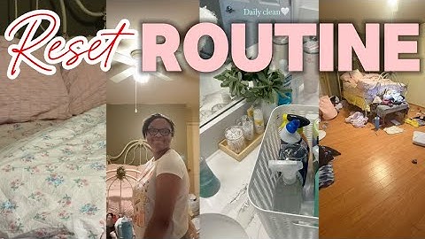 September Reset 🌙 cleaning, digital declutter & night routine