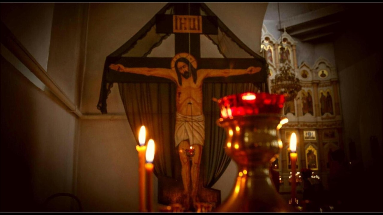 01.03.2026.Прямая трансляция вечерни с акафистом Страстям Христовым из домового храма МинДА.г.Минск.