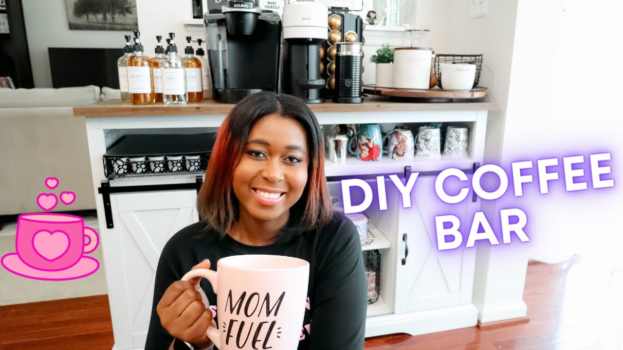 HOW TO CREATE A COFFEE BAR STATION FROM START TO FINISH! ☕️ AT