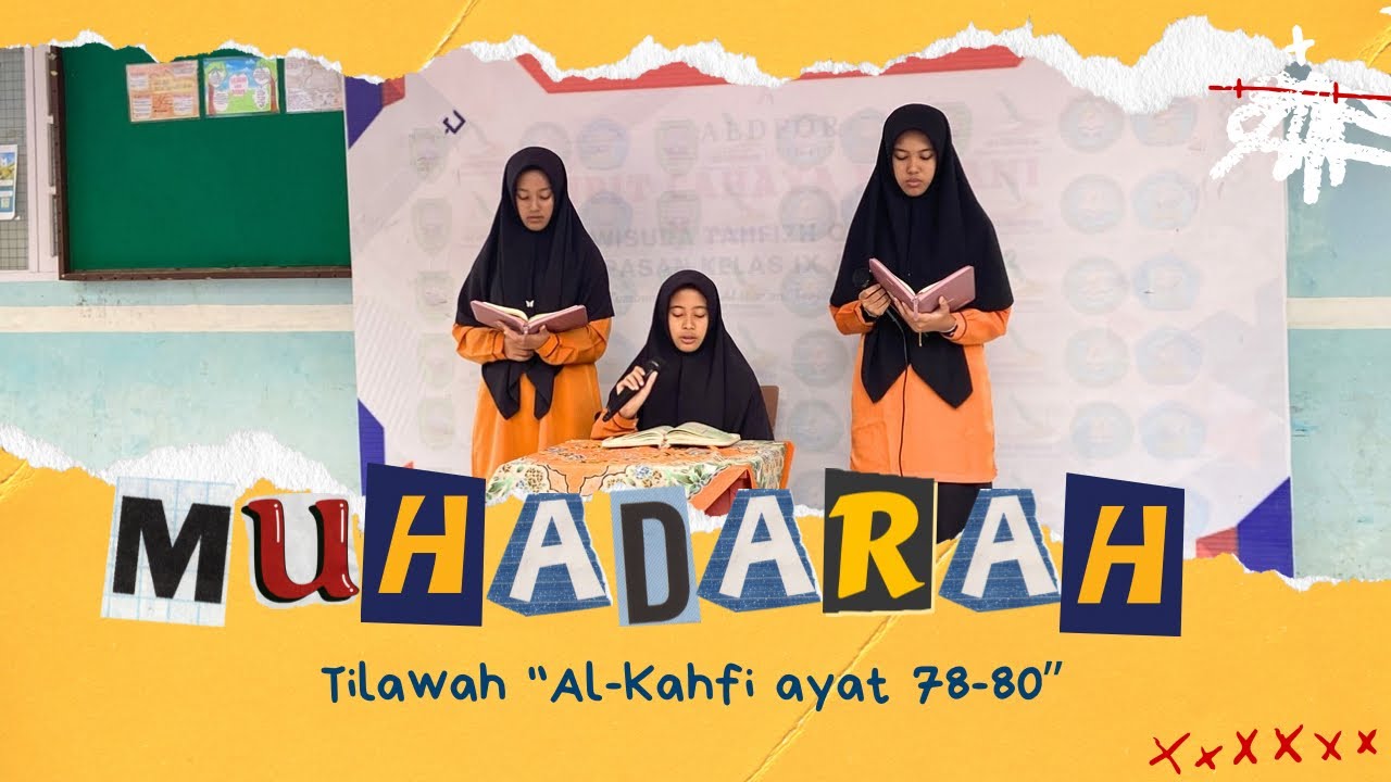 Tilawah “Al-Kahfi Ayat 78-80” | Thifa, Naura, & Lana