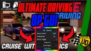 Roblox Ultimate Driving Westover Islands Op Gui Script Youtube - roblox ultimate driving script