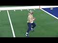 Dak prescotts pregame hip whip routine